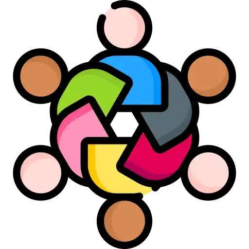 Ikon ini menggambarkan bahwa Ruang Aspirasi dapat menjadi wadah apsirasi bagi komunitas sosial